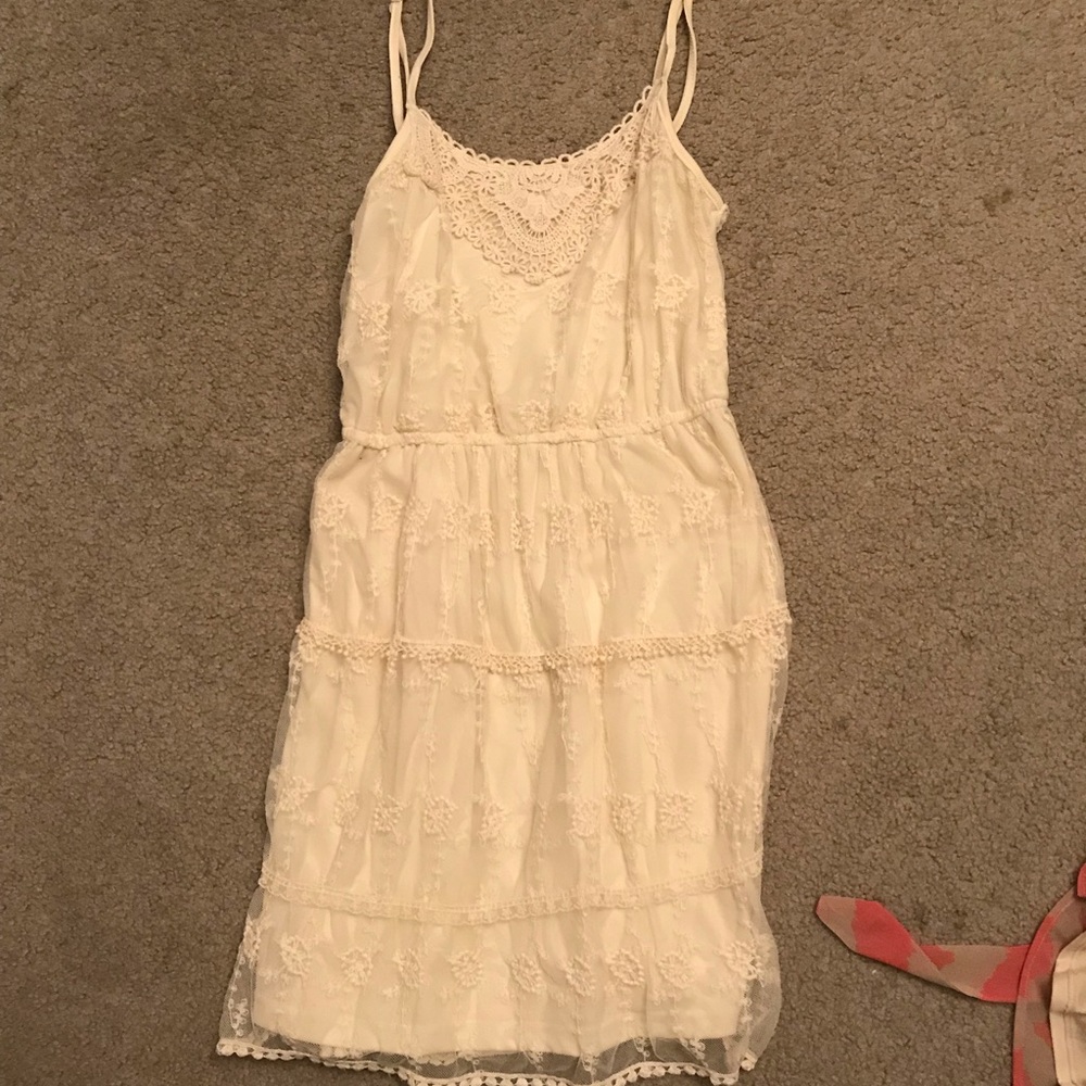 Off white dress, only worn three times!